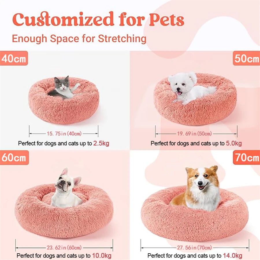 CloudNest donut bed raised rim detail