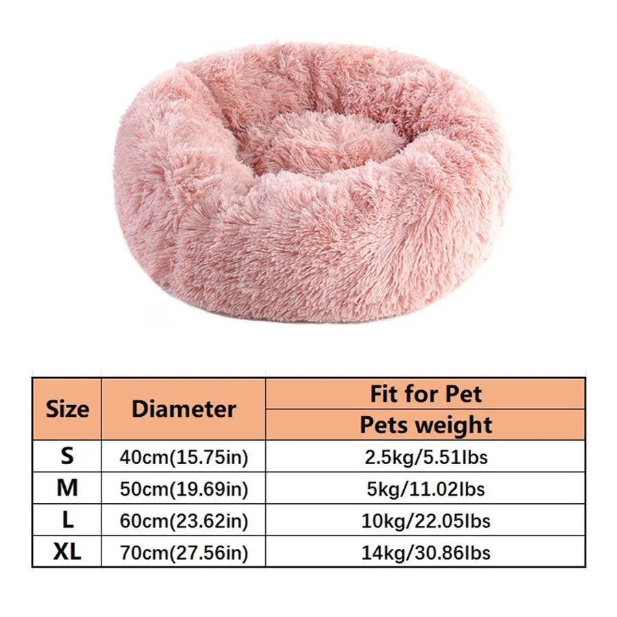 CloudNest donut bed in blush pink